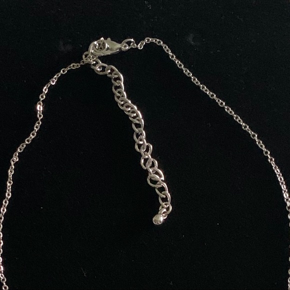 Cubic Zirconium Bar Necklace - Picture 5 of 5